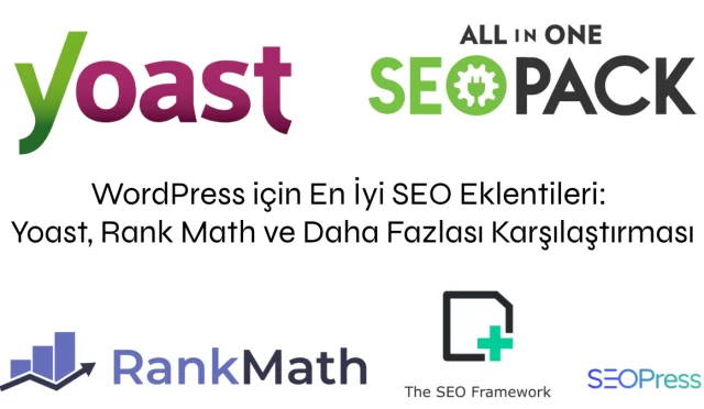 WordPress için En İyi SEO Eklentileri: Yoast, Rank Math ve Daha Fazlası Karşılaştırması