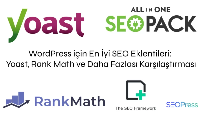 WordPress için En İyi SEO Eklentileri: Yoast, Rank Math ve Daha Fazlası Karşılaştırması